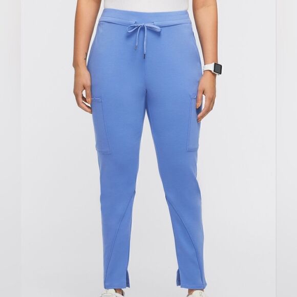 Jaanuu Women's Slim Cargo Scrub Pants size SP - Picture 1 of 8